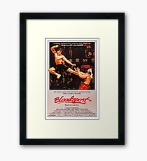 Bloodsport Framed Print
