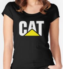CATERPILLAR 3 Women's Fitted Scoop T-Shirt
