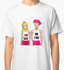 I Love Ken! (Me Too). Funny, Gay Art Classic T-Shirt