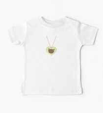 Meow necklace green Baby Tee