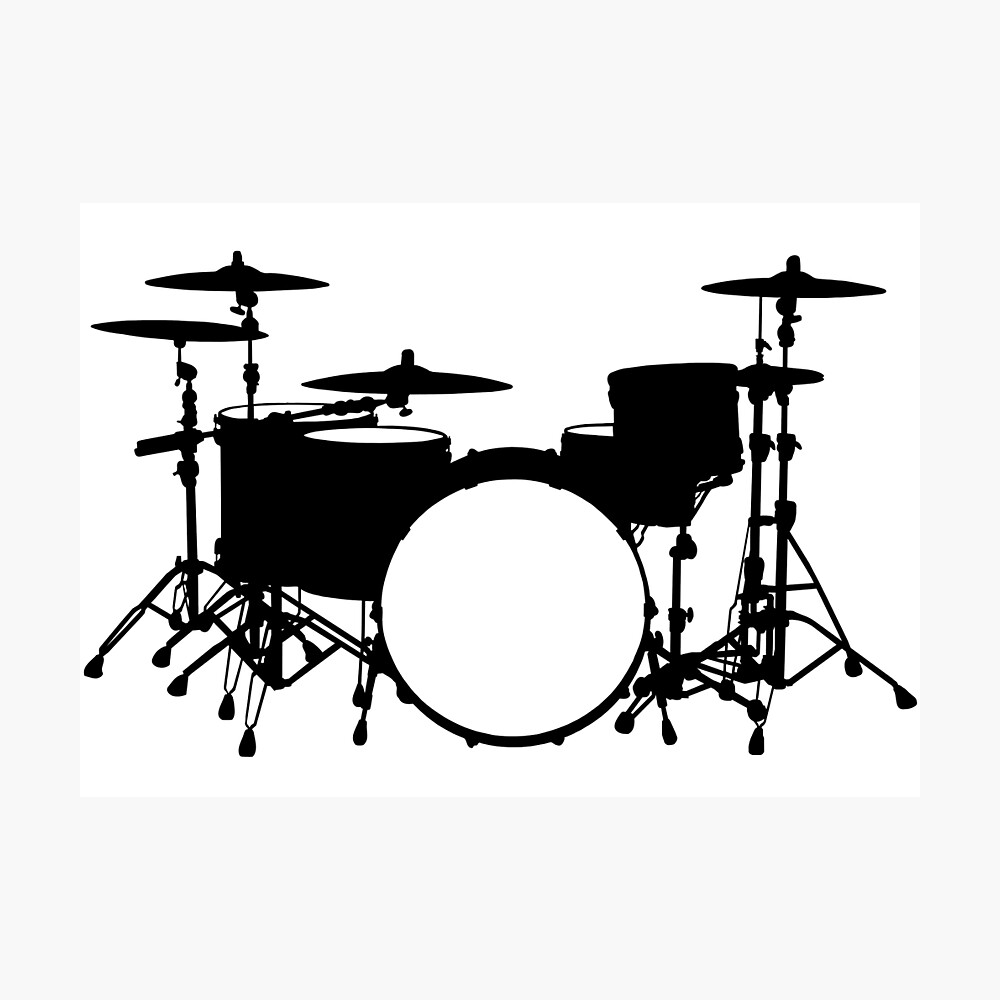 "Drum kit " Photographic Print by rheyes Redbubble