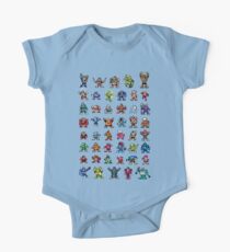 MegaMan 1to6 Robot Masters One Piece - Short Sleeve