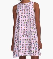 MegaMan 1to6 Robot Masters A-Line Dress