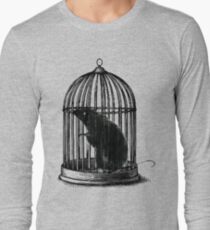 Ratte in einem Käfig Langarmshirt