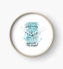 You Will Be Found- DEH Clock
