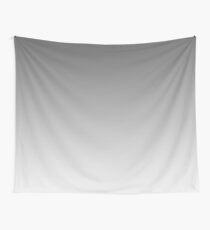 Gray Light Ombre Wall Tapestry