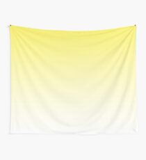 Yellow Light Ombre Wall Tapestry