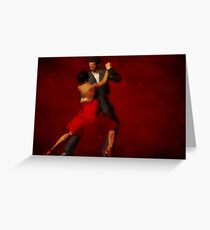 Tango Greeting Card