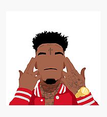 21 Savage Photographic Print