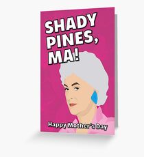 The Golden Girls - Dorothy - Mother's Day Card Greeting Card