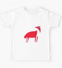 Fox pattern Kids Tee