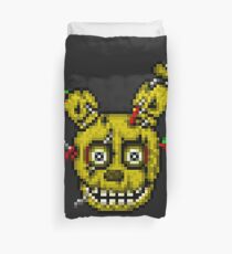 Five Nights at Freddy's 3 - Pixel art - SpringTrap Duvet Cover