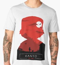 Welcome to Kanto- Red vers. Men's Premium T-Shirt