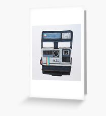 Camera Greeting Card