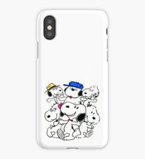 Snoopy's Family iPhone Case