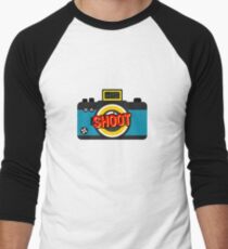 Color Shoot Men's Baseball ¾ T-Shirt
