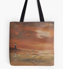 Evening Orange Tote Bag