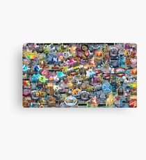 CSGO Sticker Collage Canvas Print