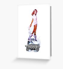 OLIVIA NEWTON-JOHN - XANADU - DISCO Greeting Card