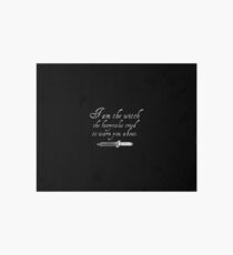 I Am The Witch The Fairytales Tried To Warn You About. Art Board Print