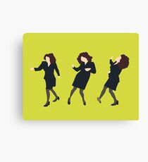 Elaine Dancing Canvas Print