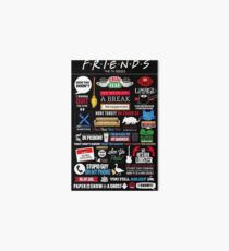 Friends Quotes Art Board