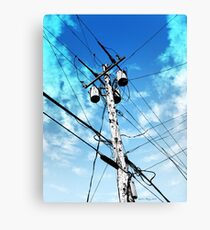 Telephone Pole Canvas Print