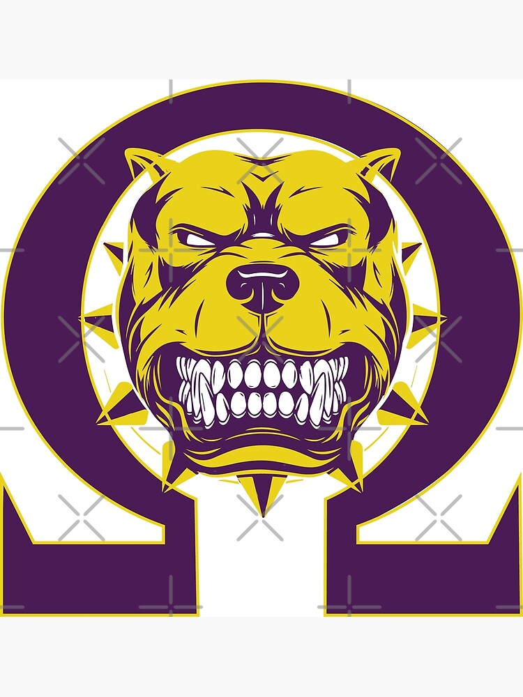 "Omega Dog Que " Art Print by vma77 Redbubble