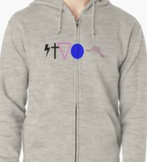 Sudadera con capucha y cremallera Gaga Eras