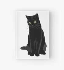 Black Cat Hardcover Journal