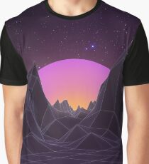 80s Retro Vaporwave Graphic T-Shirt