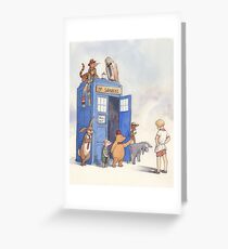 Doktor Pooh Grußkarte
