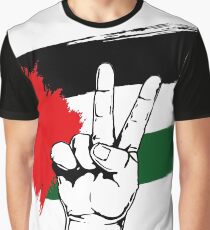 PEACE PALESTINE Graphic T-Shirt