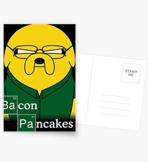 Bacon Pancakes Postcards