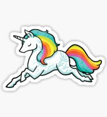 Rainbow Unicorns Sticker