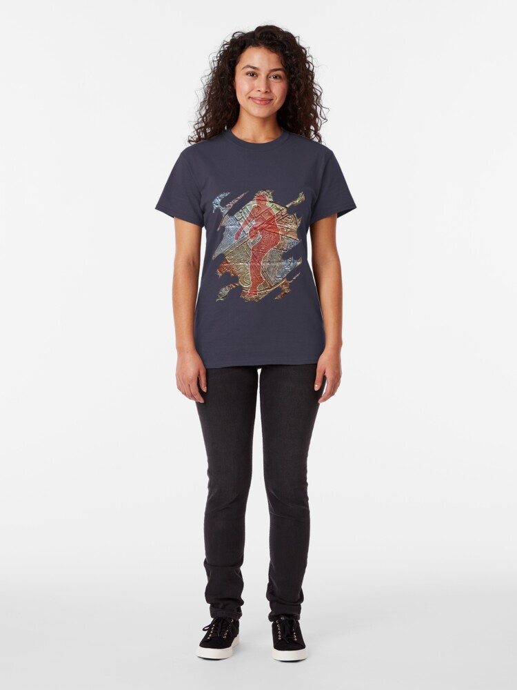 Alternate view of STRIKE THREE - BASEBALL PITCHER Classic T-Shirt