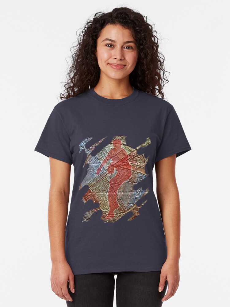 Alternate view of STRIKE THREE - BASEBALL PITCHER Classic T-Shirt
