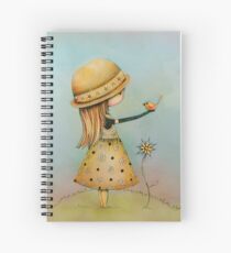 summer days are golden Spiral Notebook
