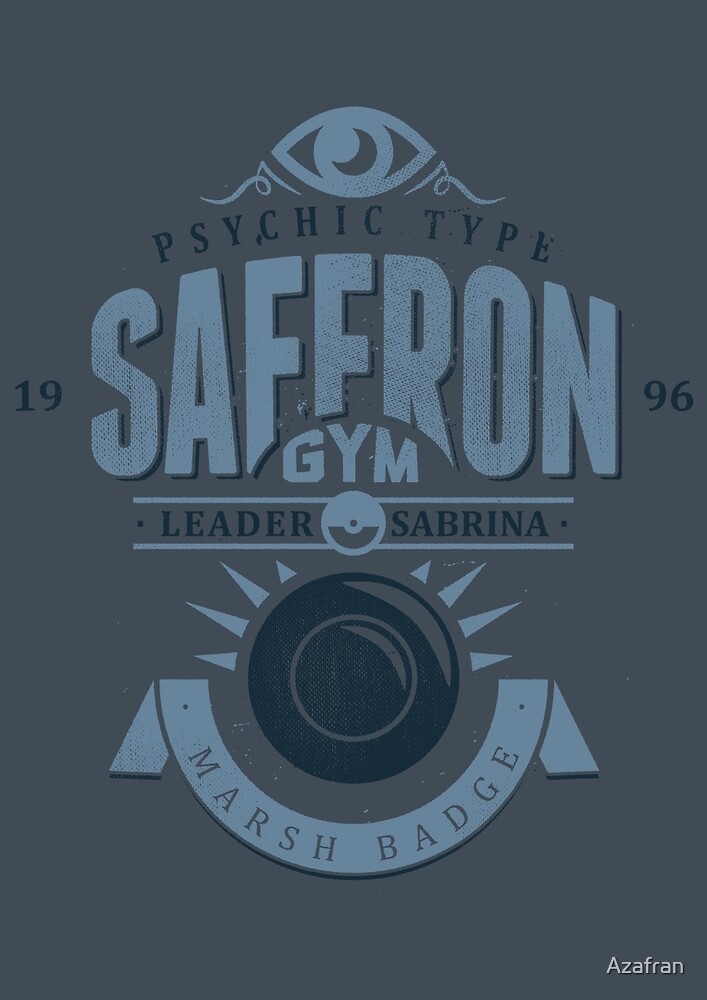 "Saffron Gym" by Azafran Redbubble