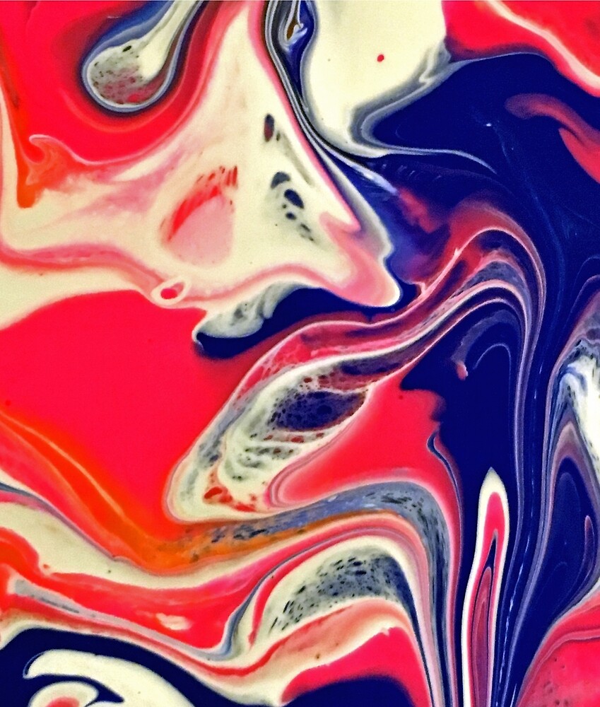 "Liquid Acrylic 11" by TripleMArt | Redbubble