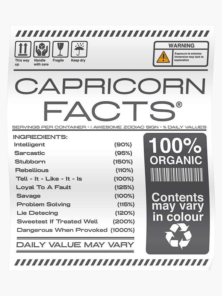 Capricorn Symbol, Planet, Element, and Quality