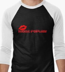 Moist Popular Men's Baseball ¾ T-Shirt
