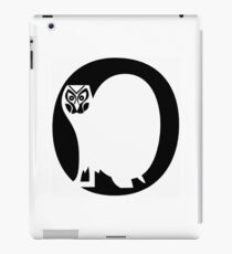 O alphabet iPad Case/Skin