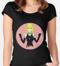 Death Note's Misa Amane Women's Fitted Scoop T-Shirt