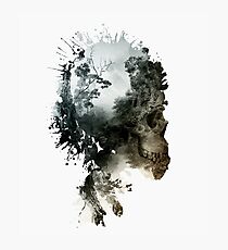 Skull - metamorphosis Photographic Print
