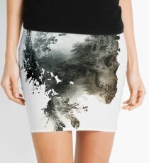 Skull - metamorphosis Mini Skirt