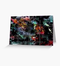 Abstrakt Greeting Card