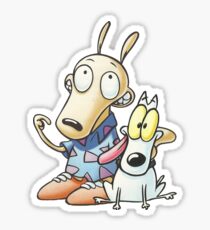 Rocko and Spunky Sticker