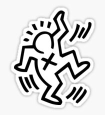 dancing man keith haring