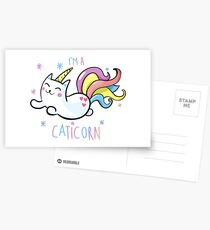 Ich bin ein CATICORN Postkarten